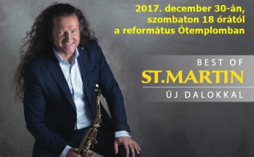 St. Martin koncert zárja az évet az Ótemplomban