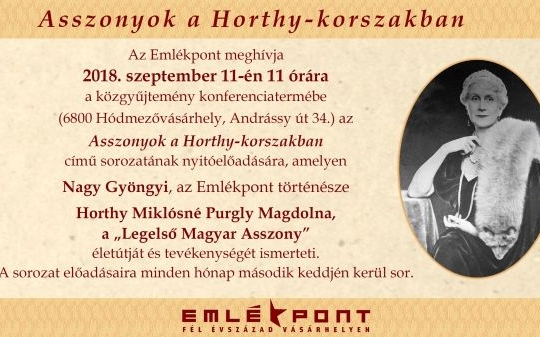 Asszonyok a Horthy-korszakban