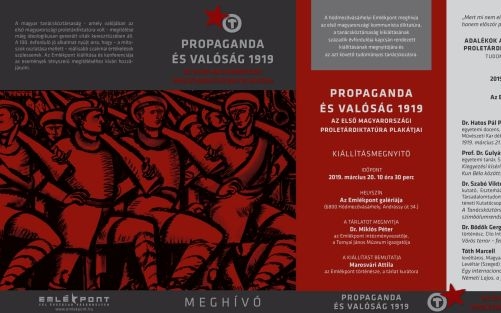 Propaganda és valóság 1919