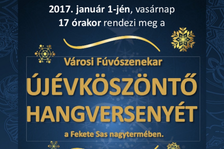 Újév köszöntő hangverseny január 1-jén