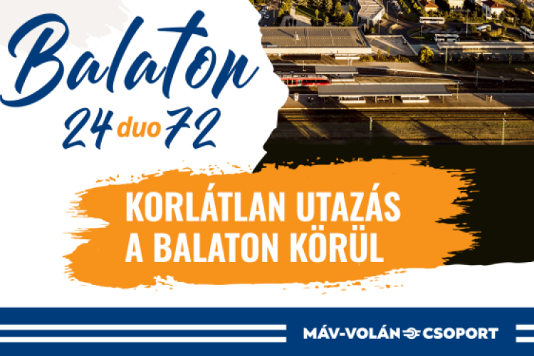 Tovább bővül a balatoni napijegyek köre – itt a Balaton24/72 Duo