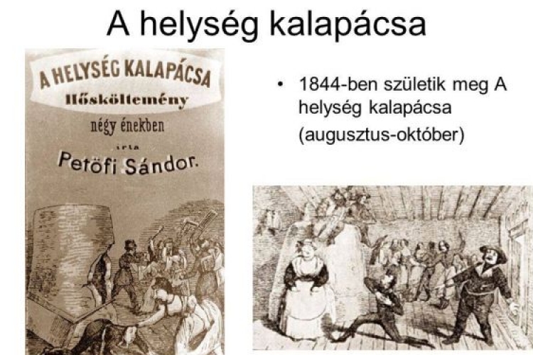 A helység kalapácsa bemutatója a Bessenyei színkör előadásában