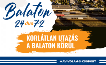 Tovább bővül a balatoni napijegyek köre – itt a Balaton24/72 Duo