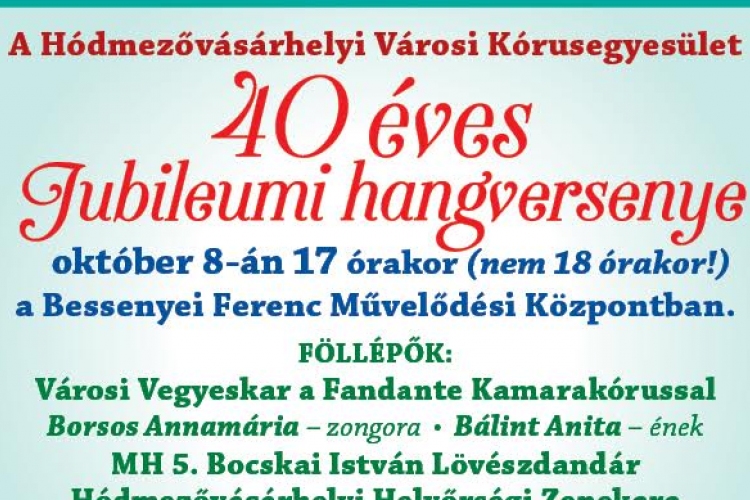 40 éves jubileumi koncert