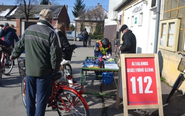 Két alkalom, csaknem 50 regisztrált kerékpár Szentesen