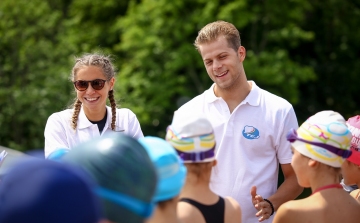 Kenderesi Tamás a madártej megszállottja - A Tejszív kampány rendezvényr olimpikonjaink