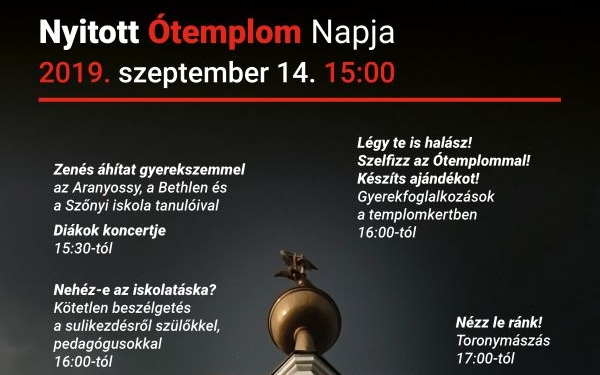 Nyitott Templomok Napja Vásárhelyen