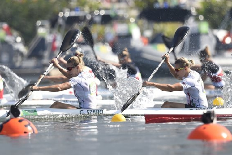 Rio 2016 - újabb arany - győzött a Szabó Gabriella, Kozák Danuta kajakos duó